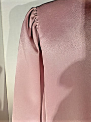 Vintage 80’s “In the Mood ” London Paris New York rose pink Dress Robe size M
