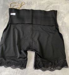 Yummie Shapewear 1X Long Leg Girdle Panty Shaping Slimming Hi Waist Panties