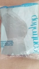 Silkies 3 pair Pk Moderate Control Ultra Sheer Lt Support Pantyhose Sz L