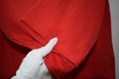 Vintage Unbranded Women Chest Size 50 Inches Red Linen Jacket