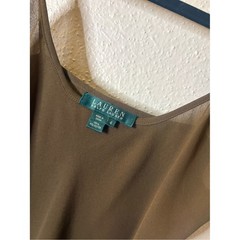 Ralph Lauren Sheer Brown Camisole