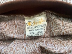 1960s MOD Joyce Lane Killer Tank Top ,square Neck.medium