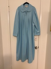 Vintage 70s Velour Montgomery Wards Old-NWT House Coat Bathrobe XXL USA Made