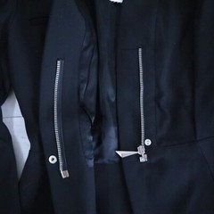 THIERRY MUGLER ACTIVE POP 80’S VINTAGE JACKET JACKET COAT BLACK