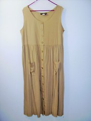 Escapade Vintage Button Front Sundress Size XL