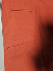 VTG United Colors of Benetton Gorpcore Skirt 33.5″ Waist Coral Cargo Pockets