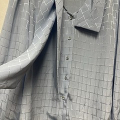 Jonquil By Judy Bond Womens 10 Button Up Top Long Sleeve Shirt Tie Neck NOS
