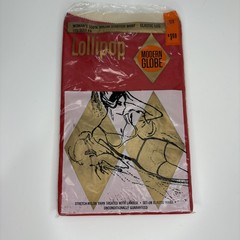 Modern Globe Lollipop Vintage 1960’s Womens Size 4-8 Red Nylon Briefs