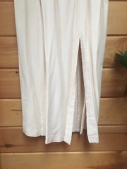 vintage 90s dress Cream Size 8 Small Joseph Ribkoff Criss Cross Back Detail