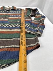Vintage Vivaldi Jeanswear Women’s Small Aztec Southwestern Button Up Shirt