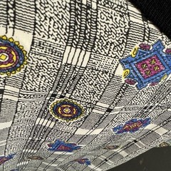 PARTNERS By Mervyn’s Collared Women’s Blouse. Vintage Print.