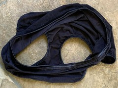 Vanity Fair 9/2XL BLACK Silky Smooth Illumination Hi Cut Panty #13108