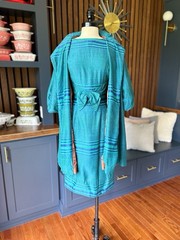 Vintage 1950s Dress Set Molly Modes Rockability Jacket Puff Sleeve