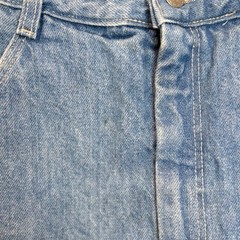 Vivaldi Vintage Denim Maxi Skirt Blue High Waisted Western Button Back Size 10
