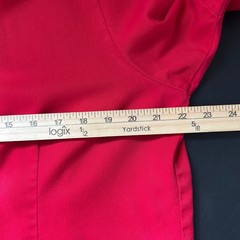 Vintage Toys R Us Employee Uniform Shirt Red Short Sleeve Button Up Large