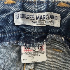 Vintage Georges Marciano for Guess Acid Wash Jeans Made in USA Size 26