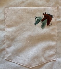 Vtg DEE CEE For Gals Pink Western LS Shirt Womens Horse Button Down Sz Small NWT