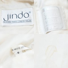 Silver Fox Design Coat Genuine Vintage Fur Japan