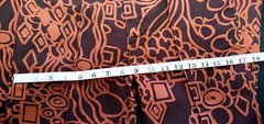 RARE Groovy Vtg 60s Flare Bottom Pleated GRIPPER ZIPPER Stretch Jeans 30×33
