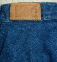 Vintage LEE High Rise Mom Denim Jeans 9 M (27 x 29) Pleated Tapered Leg