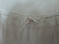 Fantham & Maron London Pink Lace Trim Long Sleeve Nightgown Sz42 Made in Denmark