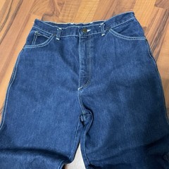 Vintage 70s Wrangler Jeans 30X28 No Fault High Waisted Straight Ankle Length