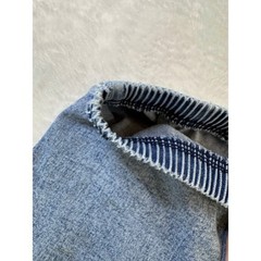 Forenza Vintage 80s 90s Acid Wash Denim Shorts Elastic Waist Blu Gravel MD USA