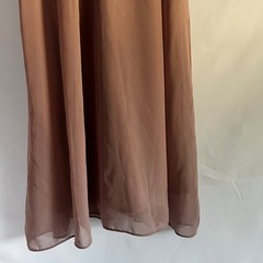 SLNY Embellished Neckline Sleeveless Gown Cashmere Size 6