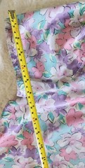 Vintage K-Mart PINK With Pearl Style Snap Closure House Coat Duster Nightgown L