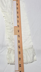 VTG Character Cuddleskin Nightgown Womens Large Beige Floral Embroidered Lace