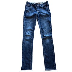 Vintage Y2K Paige Skyline Low Rise Slim Bootcut Jeans Dark Wash Denim Size 26
