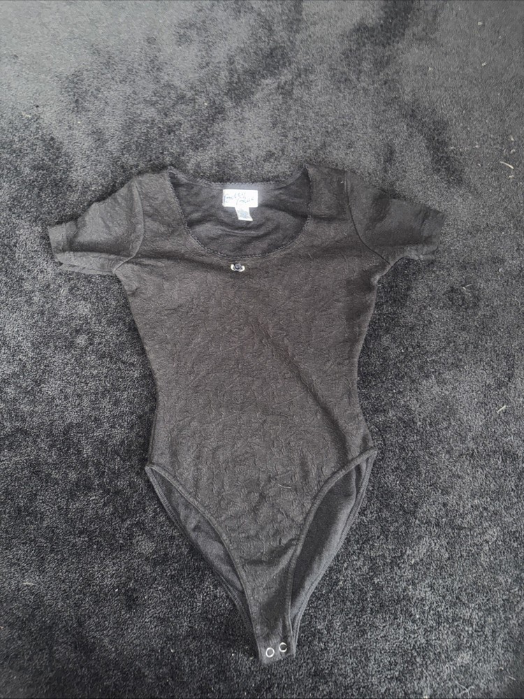 Vintage 80s Betty Blue Body Suit Top Small