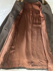 Vintage International Ladies’ Garment Workers’ Union ILGWU Wool Coat Fur Collar