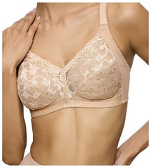 Triumph Womens Delicate Doreen Non Wired Bra – Smooth Skin Beige