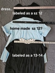 Maternity Clothing Lot Of 10 VTG 50-60s Flaws homemade & Ready To Wear Sz 12-14