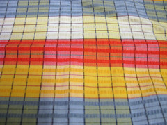 70s Seersucker Pants Unworn Rainbow 31×33 JCPenney Wide Belt Loops
