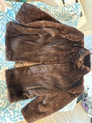 Vintage Hudson’s Fur Salon Genuine Mink Coat