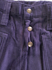 NWT Vtg 70s MAVERICK Western Wear PURPLE VELVET Flare Hip Hugger Pants 29/31 NOS