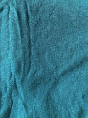 Clovis Ruffin Ruffinknit Vintage 70s Wool Knit M Teal Green Minimalist Skirt
