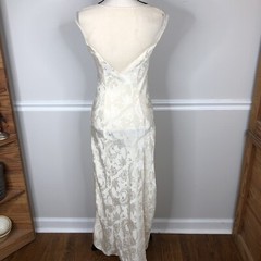 Vintage Gold Label Victoria Secret Sexy Classic Long Nightgown Ivory Medium