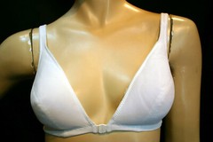 34B VTG 70s NOS Nylon FRONT CLOSE Bra Soft’n Sensuous Exquisite Form P3489 1970s