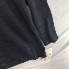 New Vintage Jean Leslie Black Long Sleeve Knit Shirt Size 1XL Women Casual