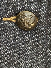 VTG Y2K Lauren Jeans Co Ralph Lauren Women’s Double Breasted Denim Jacket S *