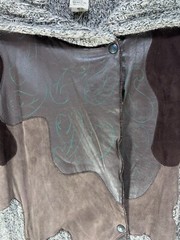Vtg Luxe Retro Mizar Castel Maggiore 80 Sweater Jacket Unique Rare Made In Italy