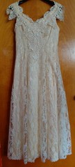 LORALIE ORIGINAL VINTAGE WEDDING DRESS SIZE 8