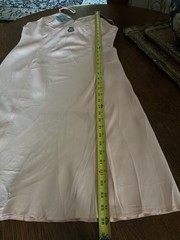 NWT Vintage Peach Original Stardust Crêpe Slip/Dress/Nightgown Size 38