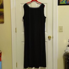Vintage Studio I Women’s Black White Collared Blazer Dress. 2pc Size 22w