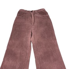 Vintage 70s flare brown corduroy trousers 26 x 30