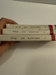 3 Pair NOS Vintage Cannon Seamed Stockings Size 9, 20 Denier 51 Gauge
