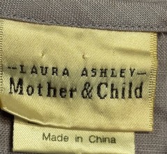 Vtg Laura Ashley Mother & Child Set Dresses Lace Cottage Core 80s Sz 8 Kids 6yrs